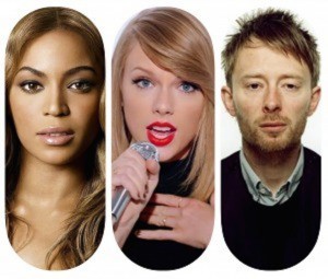3 lições que você não deveria aprender com Taylor Swift, Thom Yorke & Beyoncé